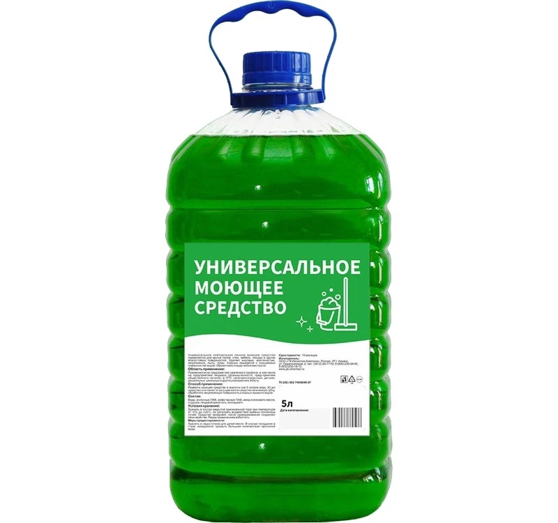 Фото товара: 7599 Универсальное моющее средство эконом, 5 л