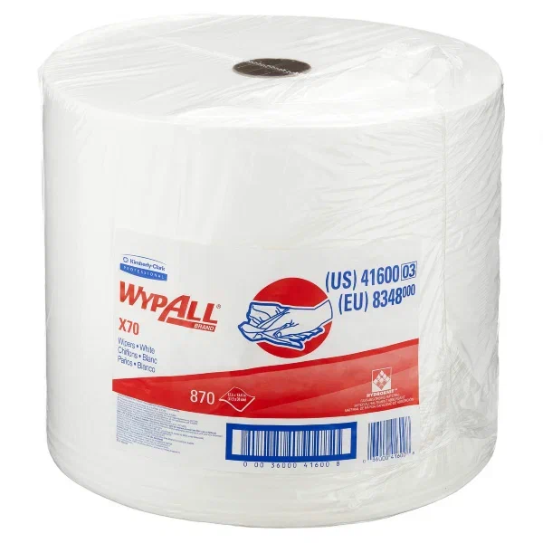 Фото товара: WypAll® X70 Genral Clean — Большой рулон / Белый