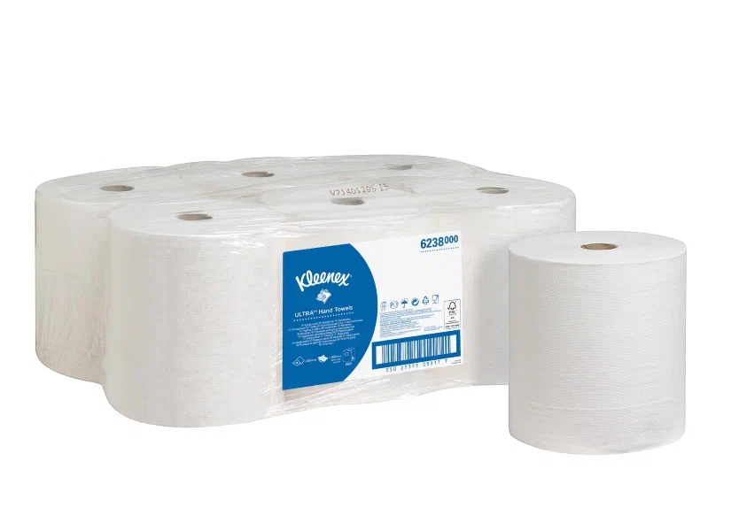 Фото товара: Kleenex® Ultra™ Полотенца для рук — Рулон / Белый
