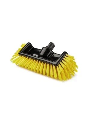 Фото товара: Щетка разноуровневая SYR Scrator Brush 30 см крепление Interchange желтая
