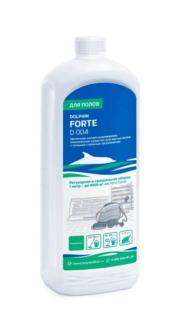 Фото товара: Средство для ухода за полом Dolphin Forte, 1 л