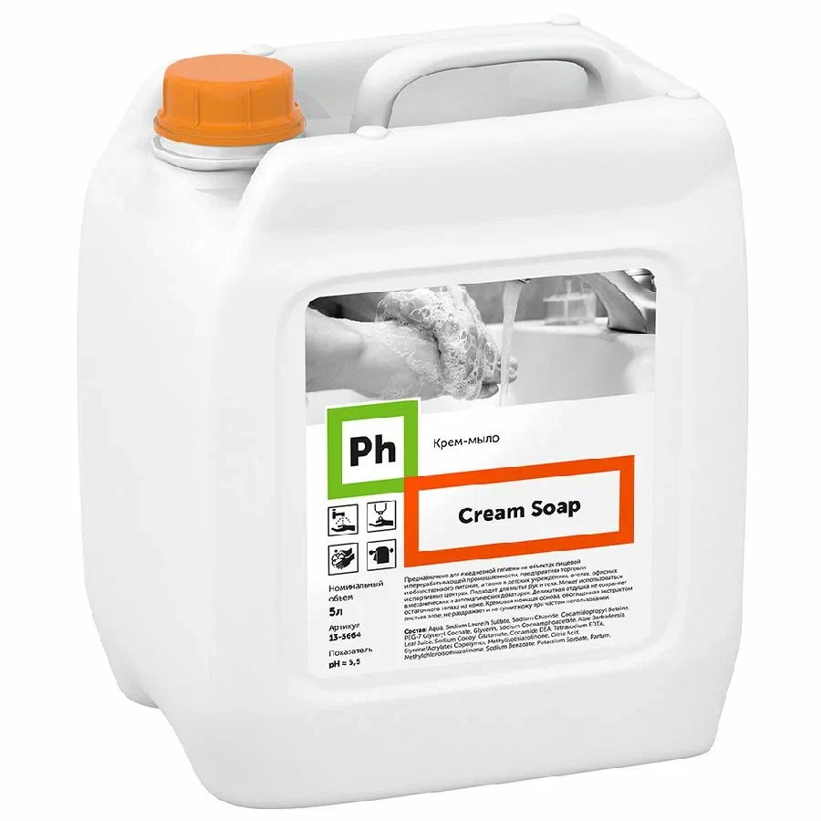 Фото товара: Ph Cream Soap Крем-мыло, 5 л