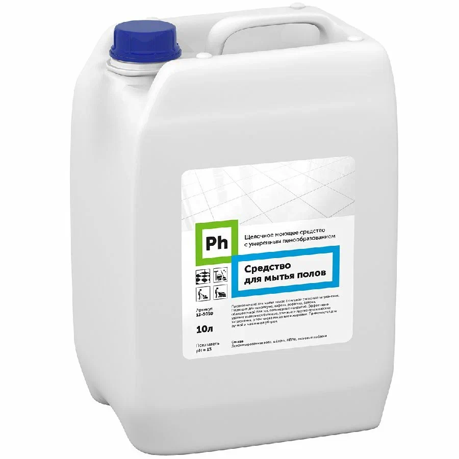Фото товара: Ph ExtraClean Средство для мытья полов, 10 л