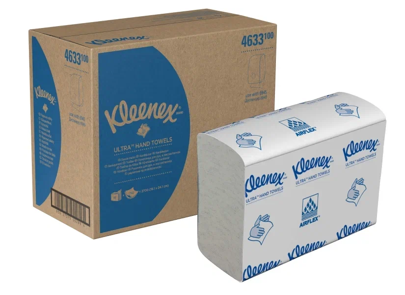 Фото товара: Kleenex® Ultra™ Полотенца для рук — MultiFold / Белый /Малый