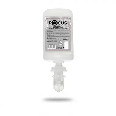Фото товара: Жидкое мыло Премиум ЭКО «POCUS LIQUID SOAP PREMIUM ECO» ТМ POCUS, флакон 1 л, (S4)