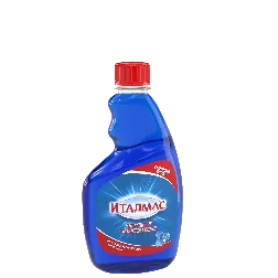 Фото товара: Средство для мытья стекол и зеркал Италмас сменный блок, 500 мл
