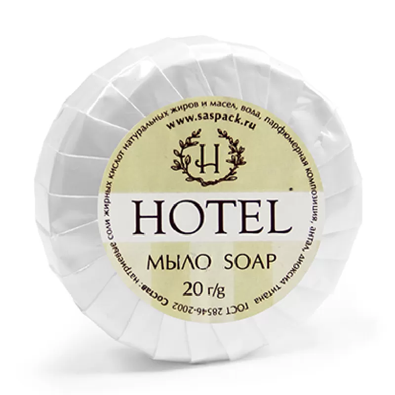 Фото товара: Мыло HOTEL 20 гр плиссе-гофре 1/350 TR-M2