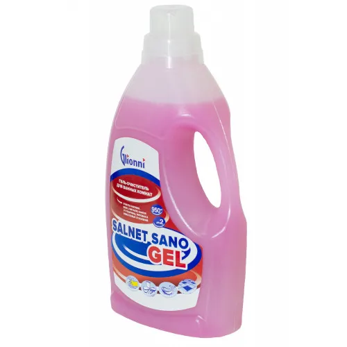 Фото товара: SALNET SANO GEL Гелеобразный очиститель для ванных комнат, 0,95 л 1/12