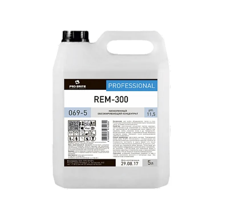 Фото товара: Средство для мытья полов  5л Pro-Brite REM-300 (069-5)