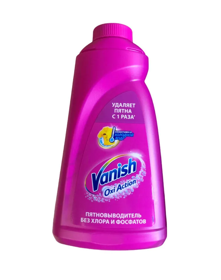 Фото товара: VANISH OXI Action Пятновыводитель специальный для тканей, 1 л