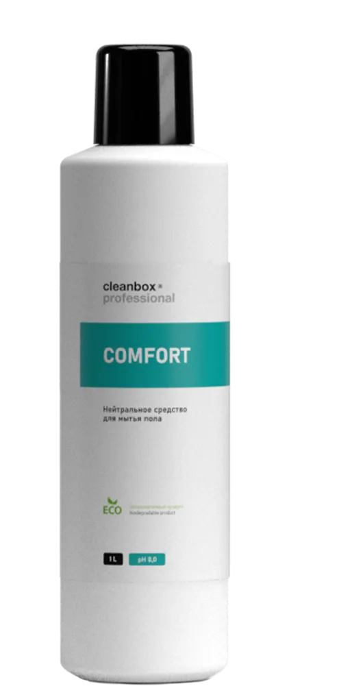 Фото товара: Средство для мытья пола (нейтральное) CleanBox Professional COMFORT, 1 л
