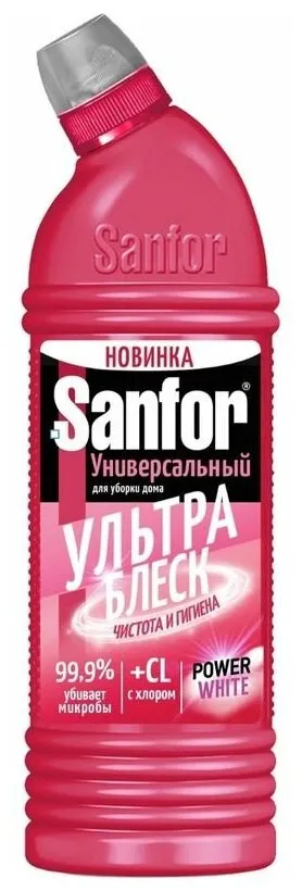Фото товара: SANFOR Универсал Ультра Блеск Чистота и гигиена, 750 г