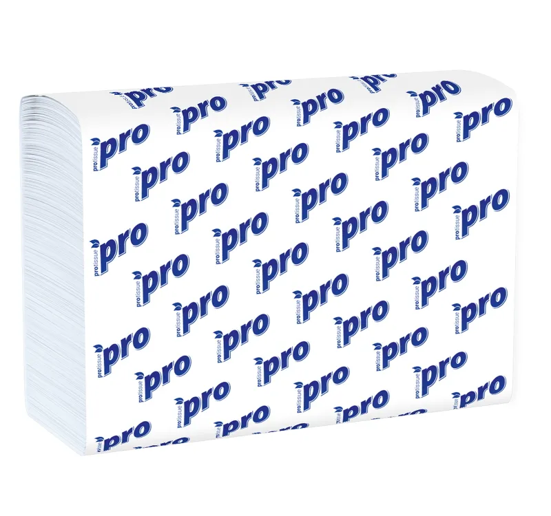 Фото товара: Полотенце бумажное PROtissue Premium Z-слож. 2-сл. 190 л./упак. белое (C196) (ТР) (13 шт.)