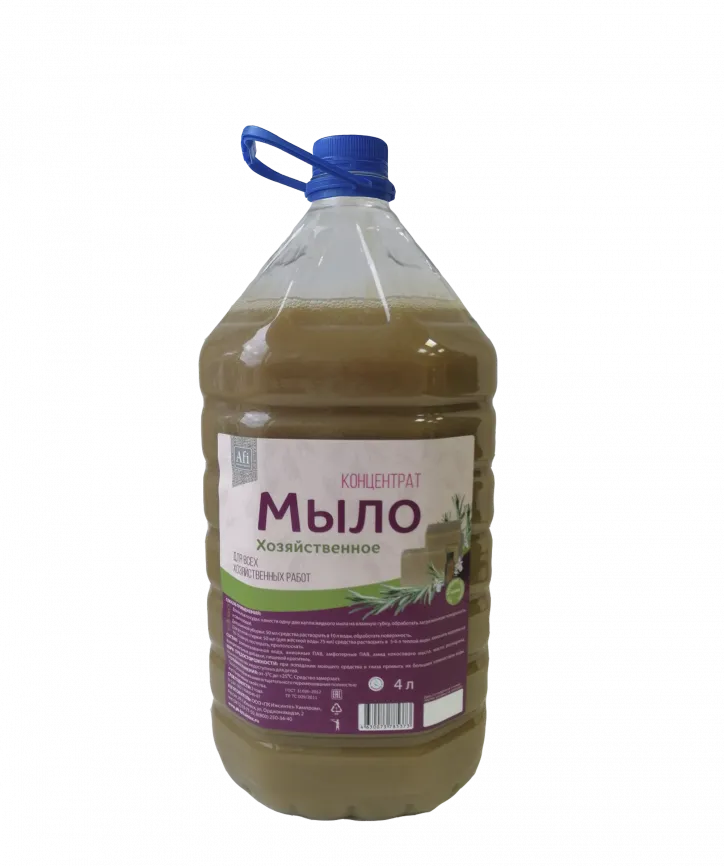 Фото товара: Хозяйственное мыло Afi с розмарином, 4 л