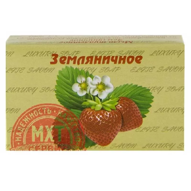 Фото товара: Туалетное мыло LE CHALET ЗЕМЛЯНИЧНОЕ 90гр 1/72
