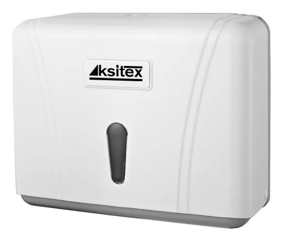 Фото товара: Ksitex TН- 404W Диспенсер листовых полотенец V-сложения