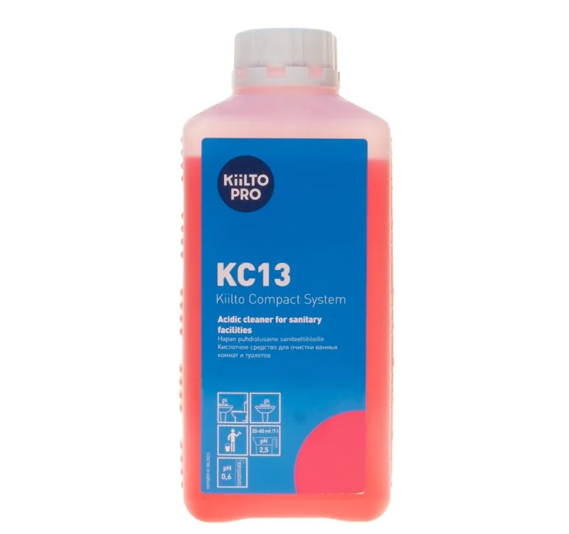 Фото товара: Средство для мытья сантехники  1л Kiilto KC13