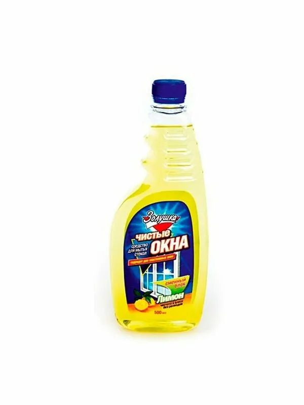 Фото товара: Золушка Чистые Окна Лимон (сменный блок), 0.5 л