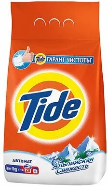 Фото товара: Tide автомат Альпийская свежесть, 3 кг