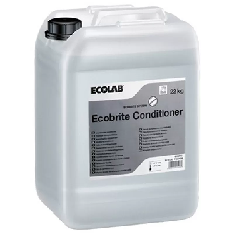 Фото товара: Ecolab Ecobrite Conditioner (Экобрайт Кондишионер) жидкое комплексообразующее средство для смягчения воды 20 кг