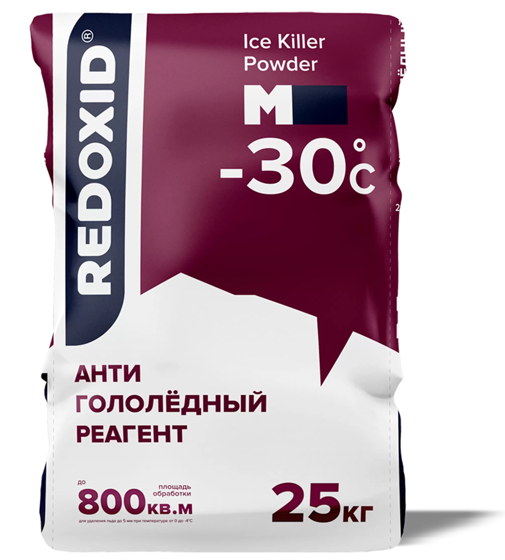 Фото товара: 2104-25 • Ice Killer Powder M (Айс Киллер Паудер М) 25кг, Антигололёдный реагент для t не ниже -30С