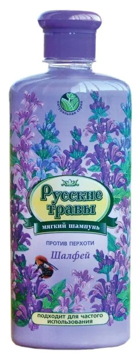 Фото товара: Шампунь Русские травы Против перхоти, 350 мл