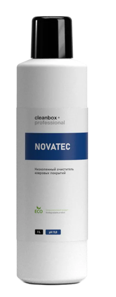 Фото товара: Низкопенный очиститель ковровых покрытий CleanBox Professional NOVATEC, 1 л