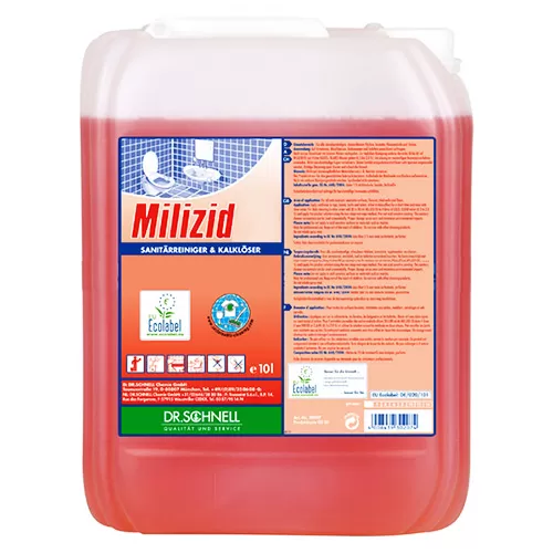 Фото товара: Milizid (Милицид) - Кислотное средство для очистки санитарных зон