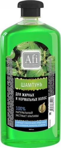 Фото товара: Шампунь Afi крапива, 1 л