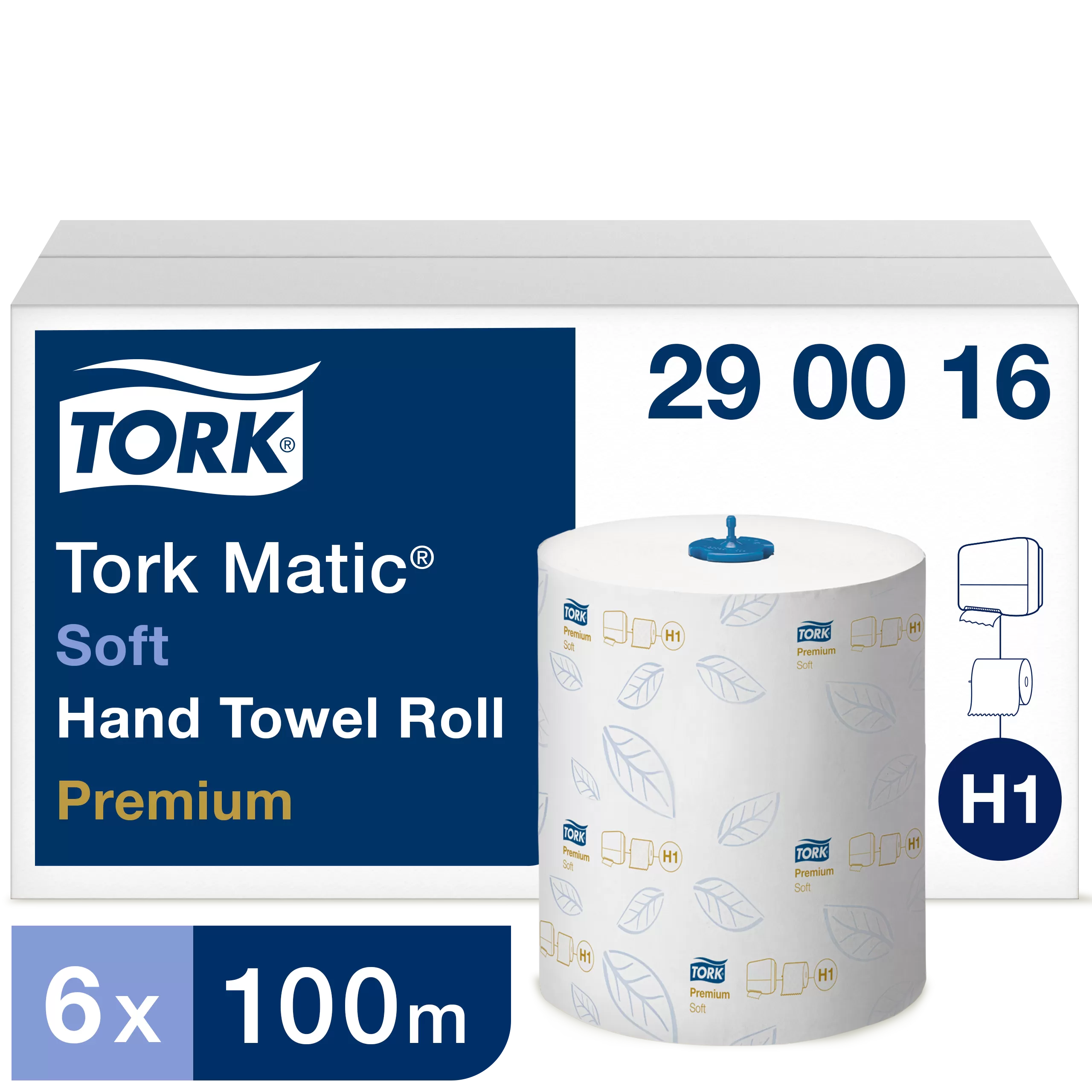 Фото товара: Tork Matic® полотенца в рулонах мягкие бумажные