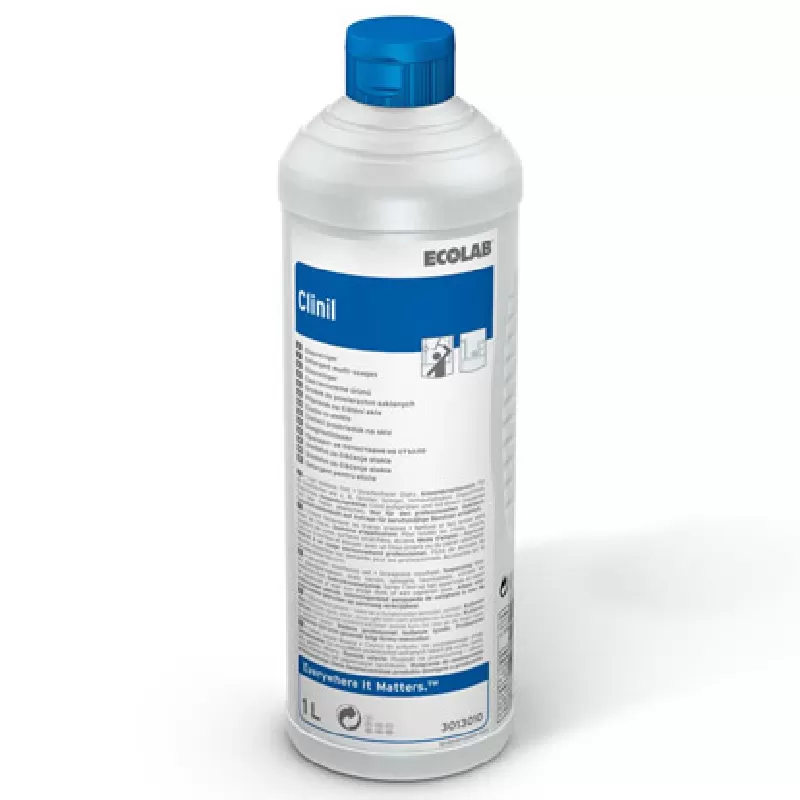 Фото товара: Ecolab Clinil (Клинил) готовое моющее средство для стеклянных поверхностей, 1 л