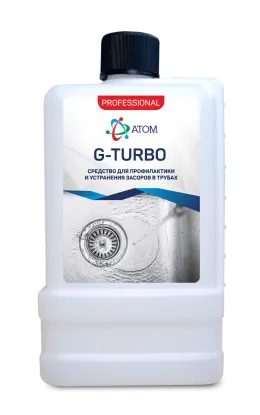 Фото товара: Средство для прочистки труб G-Turbo, 1 л