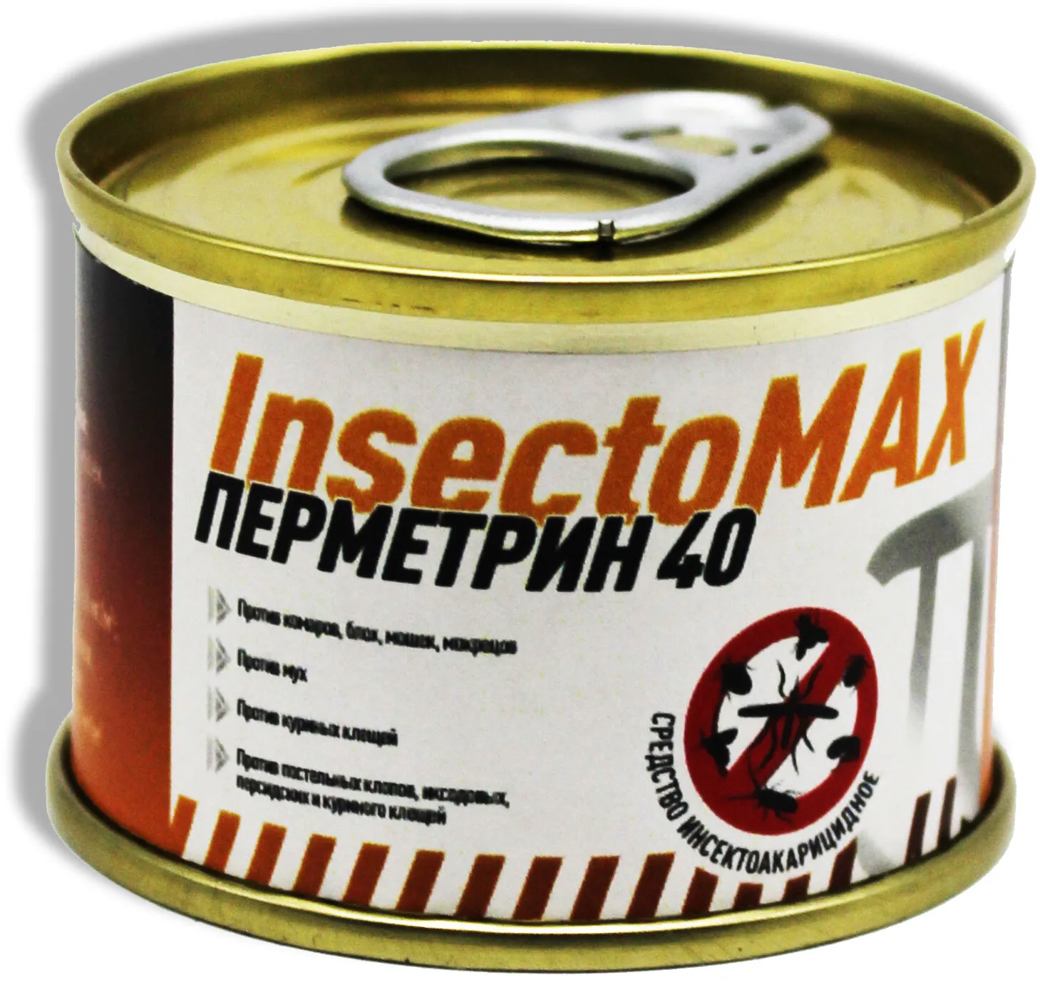 Фото товара: Шашка «InsectoMAX ПЕРМЕТРИН 40» ДВ: ПЕРМЕТРИН, 40 г