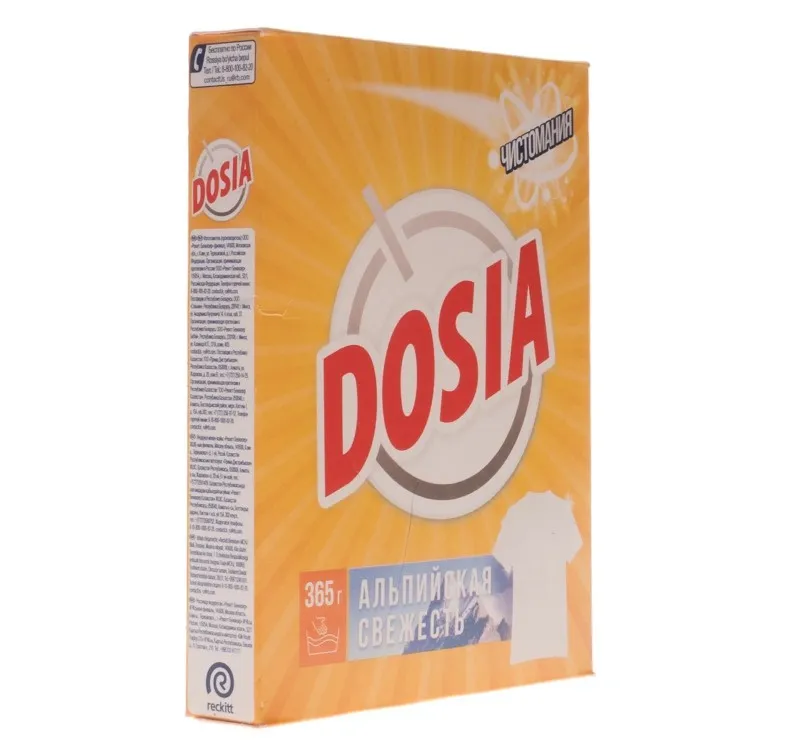 Фото товара: Стиральный порошок   365г Dosia ручная стирка