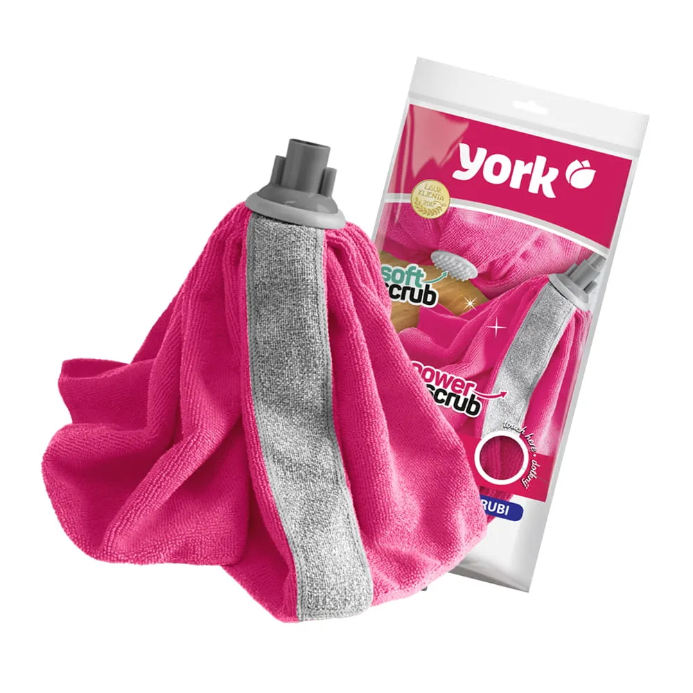 Фото товара: Насадка для уборки YORK Руби (ЮБКА) из микрофибры