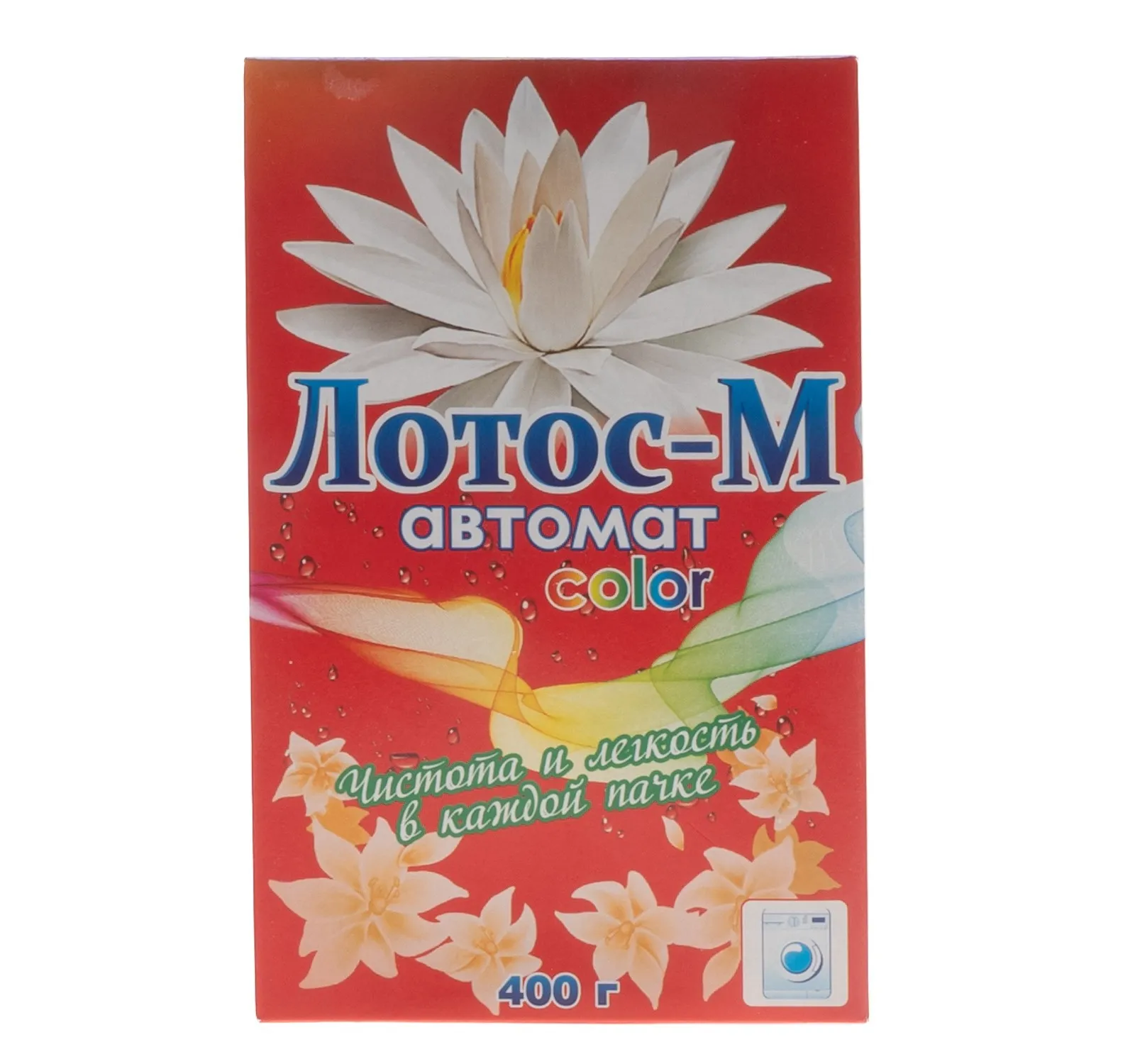 Фото товара: Стиральный порошок   400г ЛОТОС-М automat