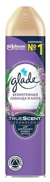 Фото товара: Glade Освежитель воздуха Лаванда и Алоэ, 300 мл
