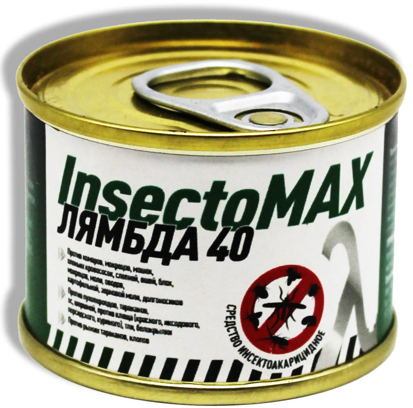 Фото товара: Шашка «InsectoMAX ЛЯМБДА 40» ДВ: ЛЯМБДА-ЦИГАЛОТРИН, 40 г