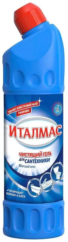Фото товара: Гель чистящий Италмас Морской бриз, 750 мл