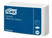 Фото товара: Tork Fastfold диспенсерные салфетки