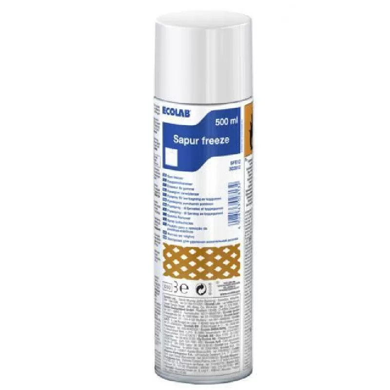 Фото товара: Средство для удаления жевател. резинки, SAPUR FREEZE / CARPET FREEZE, 0,5мл, 1/6