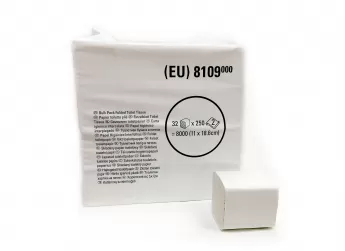 Фото товара: Туалетная бумага листовая Kimberly-Clark Unbranded 2-сл, 250л, 18,6х11 см,  белая, 1/32