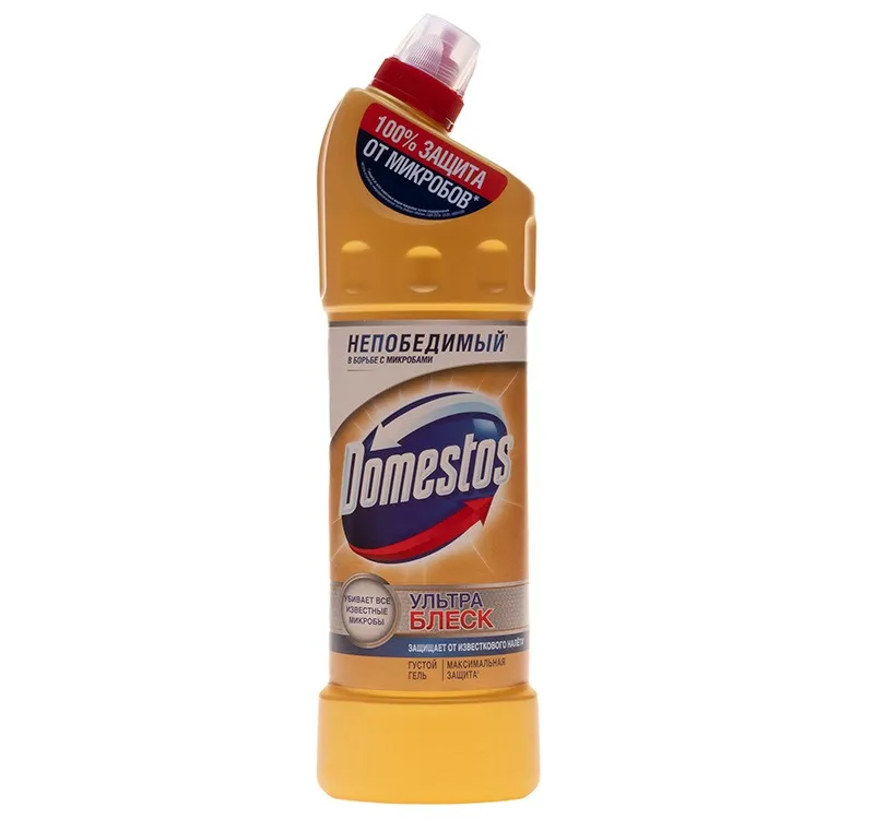 Фото товара: Средство для мытья сантехники 1,0л Domestos Ультра Блеск