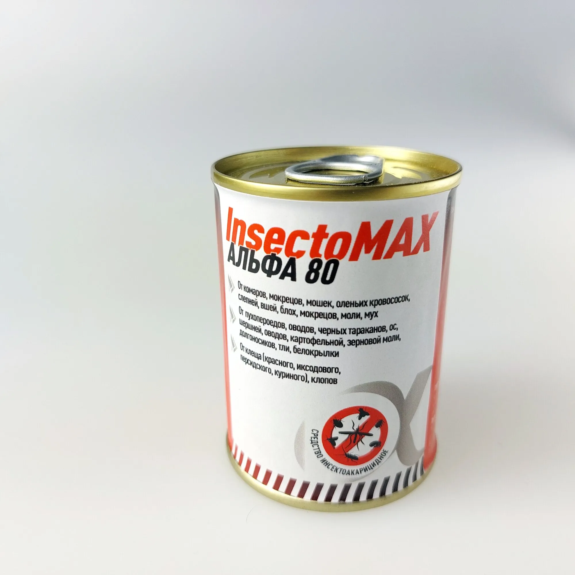 Фото товара: Шашка «InsectoMAX АЛЬФА 80» ДВ: АЛЬФА-ЦИПЕРМЕТРИН, 80 г