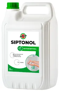 Фото товара: Кожный антисептик SIPOM SIPTONOL, 5 л