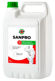 Фото товара: Концентрированное чистящее средство SIPOM SanPRO, 1 л