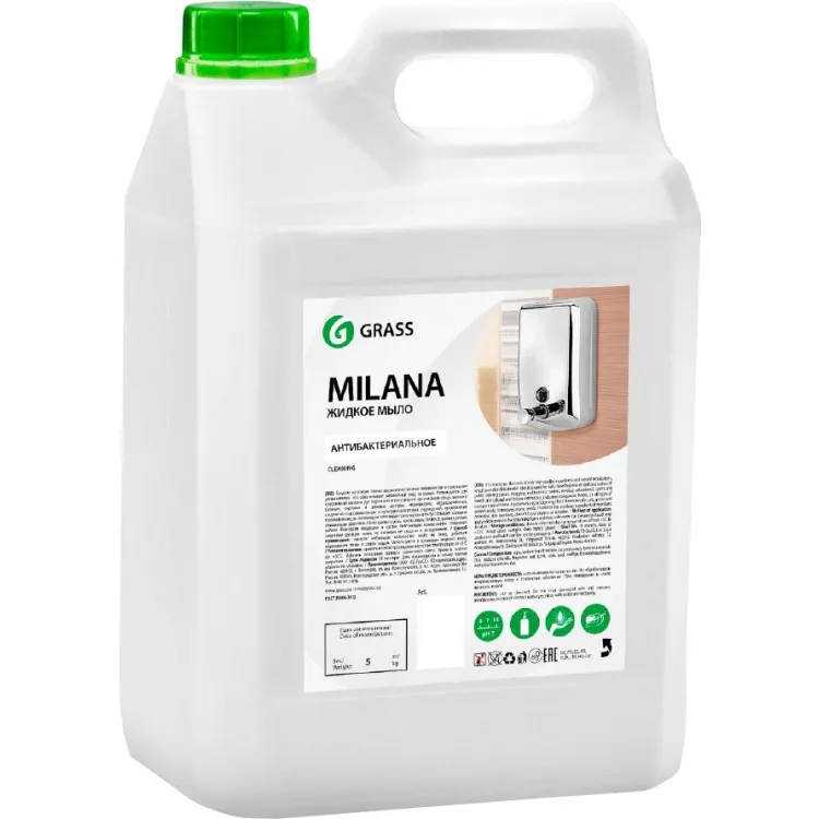 Фото товара: Жидкое мыло Milana антибактериальное