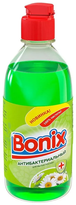 Фото товара: Моющее для посуды Bonix Антибактериальный, 500 мл