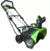 Фото товара: Greenworks 40 В аккумуляторный снегоуборщик