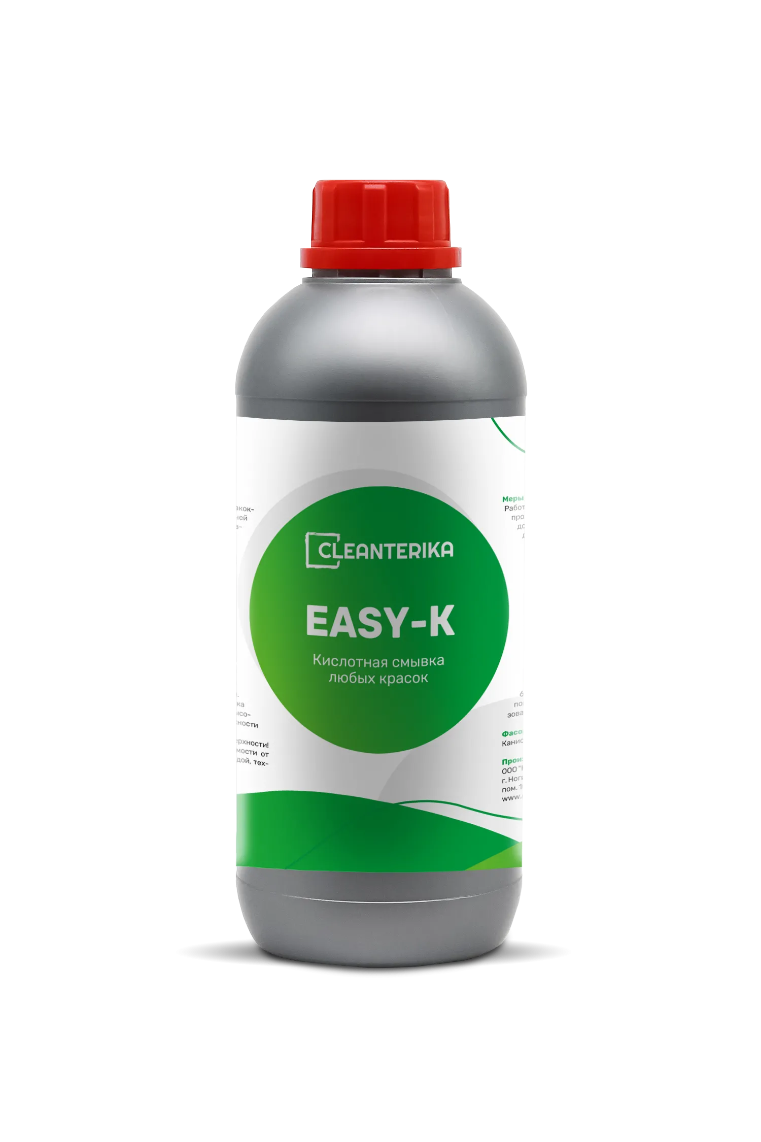 Фото товара: Кислотная смывка любых красок Cleanterika EASY K liquid (жидкая), 1 кг
